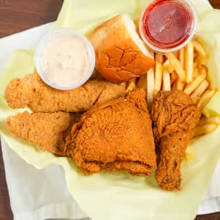 2 Fish & Leg & Thigh 1 Side 1 Roll