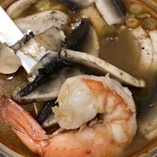 Cup of Tom Yum Soup