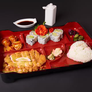 Chicken Kastu Bento Box