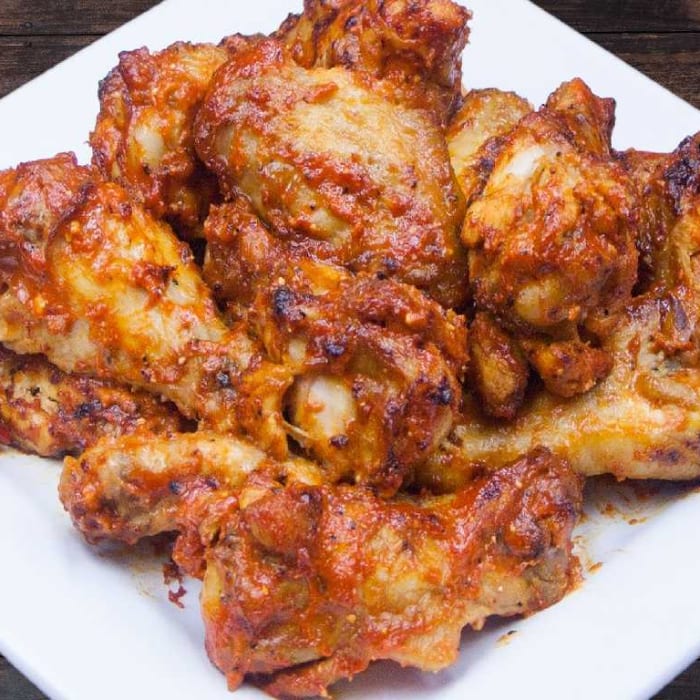 BBQ Chipotle Wings.