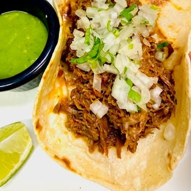 Tacos Barbacoa.