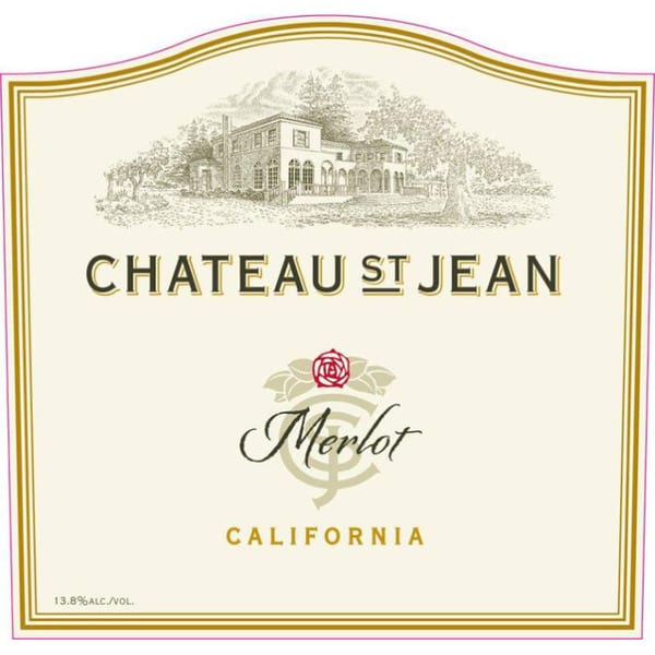 Merlot, Chateau St. Jean, Sonoma.