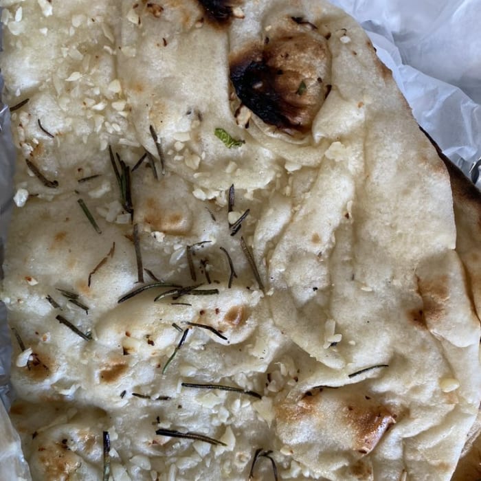 Rosemary Garlic Naan.