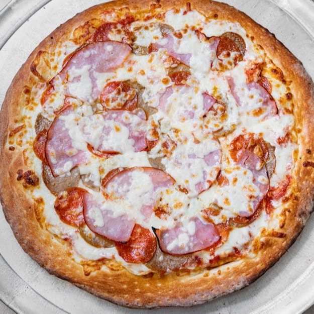 Meat Feast Pizza (16" Extra Large - 12 Slices).