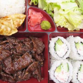 Beef Bento.