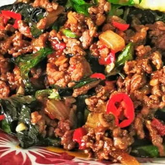 Thai Basil Beef (Lunch).