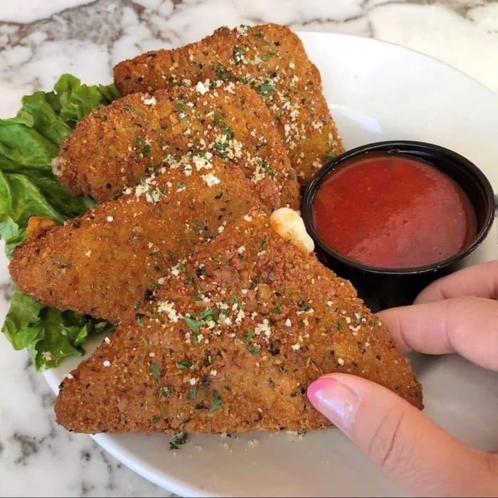 Fried Mozzarella.