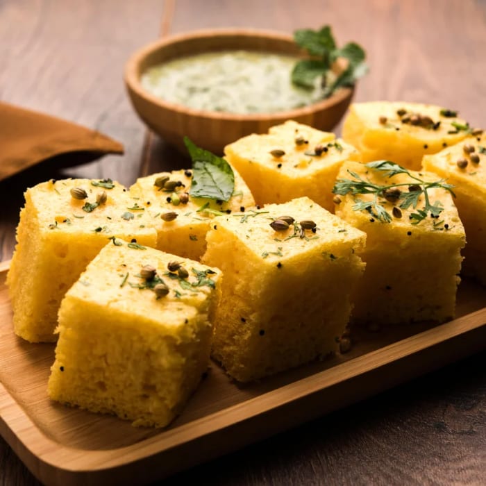 Khaman Dhokla.