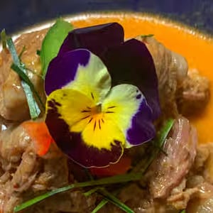 Panang Curry a La Carte.