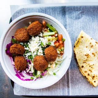 Falafel Hummus Fattah Bowl
