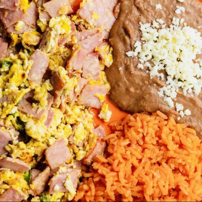 Egg Platter (Mexican Style).