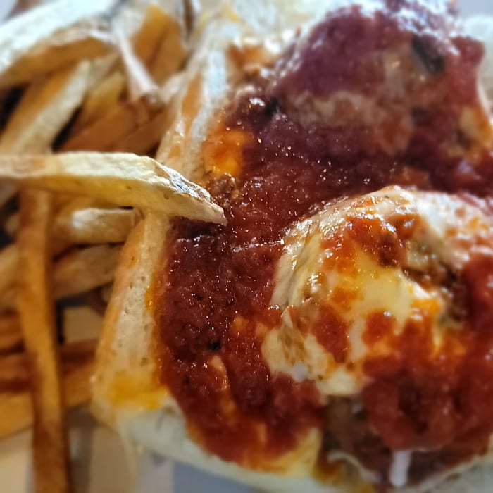 C/O Meatball Sandwich.