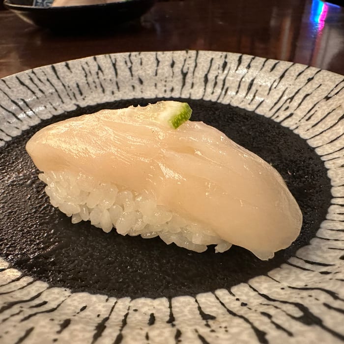 Scallop Sushi.