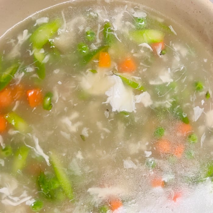 Crabmeat Asparagus Soup.