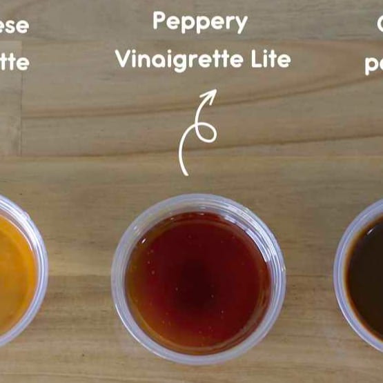 Peppery Vinaigrette.