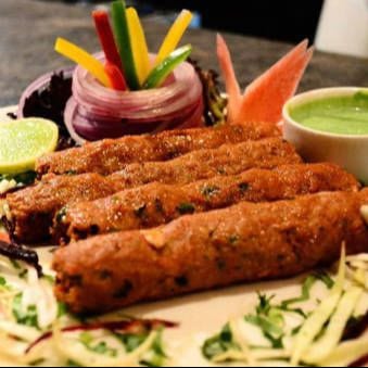 Seekh Kebab.