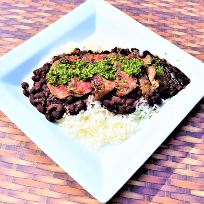 Chimichurri Steak Plate.