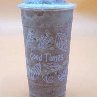 L04. Matcha Red Bean Smoothie.