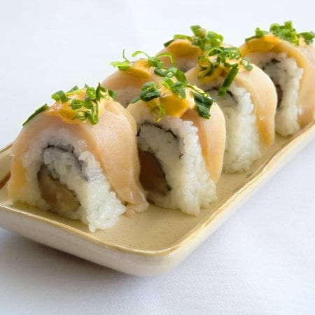 Hamachi Popper Roll.
