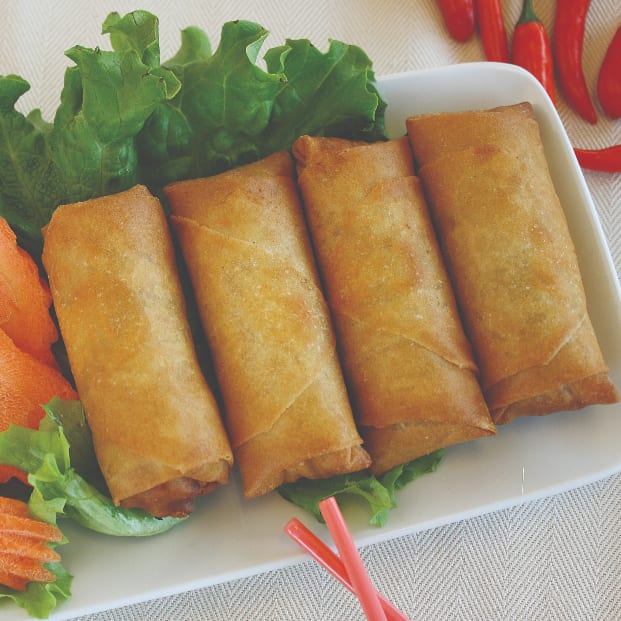 1. Egg Rolls.