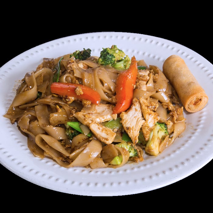 Pad See Ew (Sweet Soy Sauce Flat Noodle).