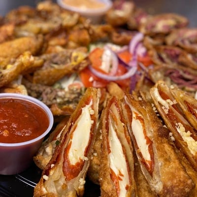 Trifecta Main Event Rolls Platter.