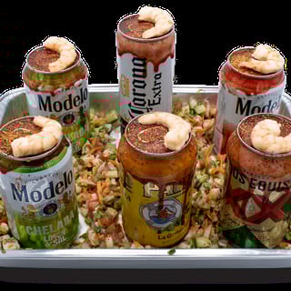 Ceviche, Shrimp Beer Tray*