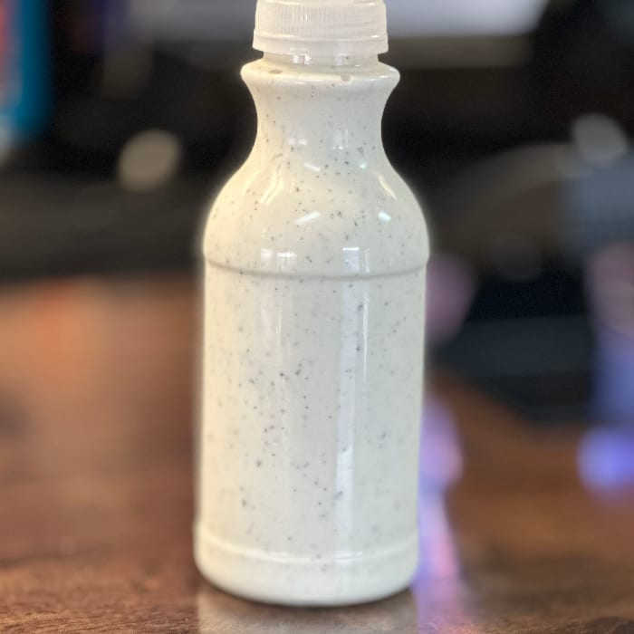 Bottle of Ranch.