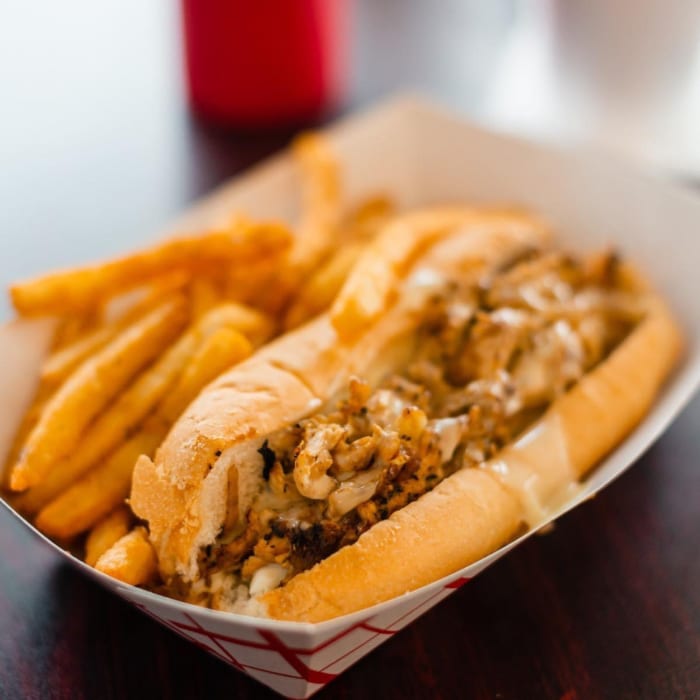 Chicken Philly Sandwich.