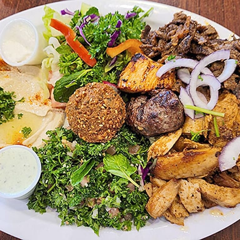 Fresh Fattoush Salad and More Mediterranean Delights