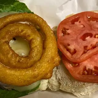 Bloomin Onion Burger