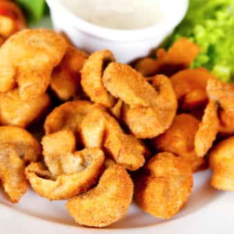 Fried Mushrooms.
