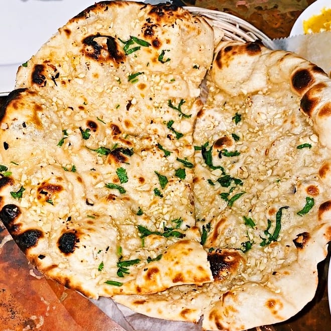 Garlic Naan.
