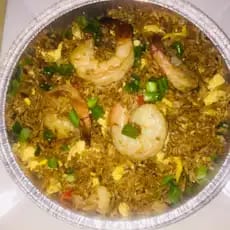 Arroz Chaufa Shrimp.