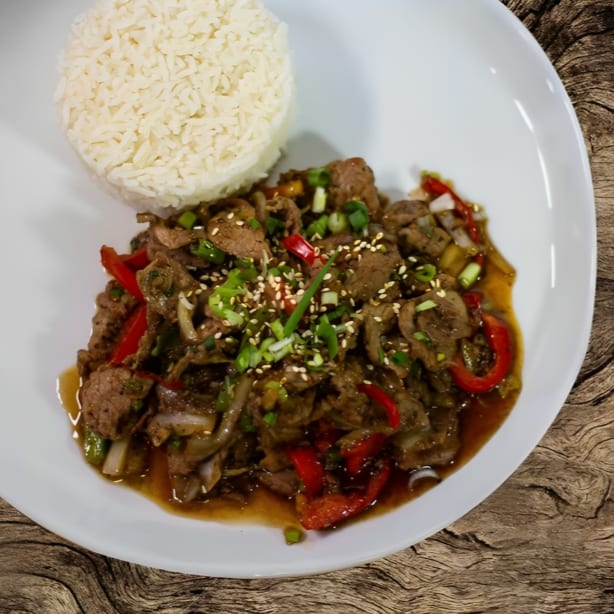 R7. Bangkok Black Pepper Beef.