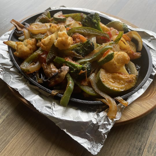 Veggie Fajitas.