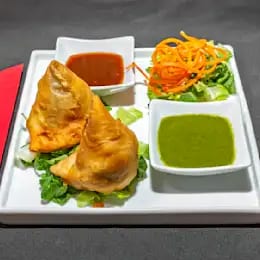Vegetable Samosa.