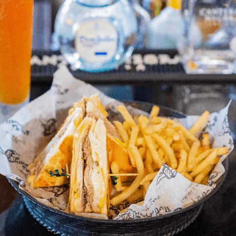 Traditional Cuban Sandwich.