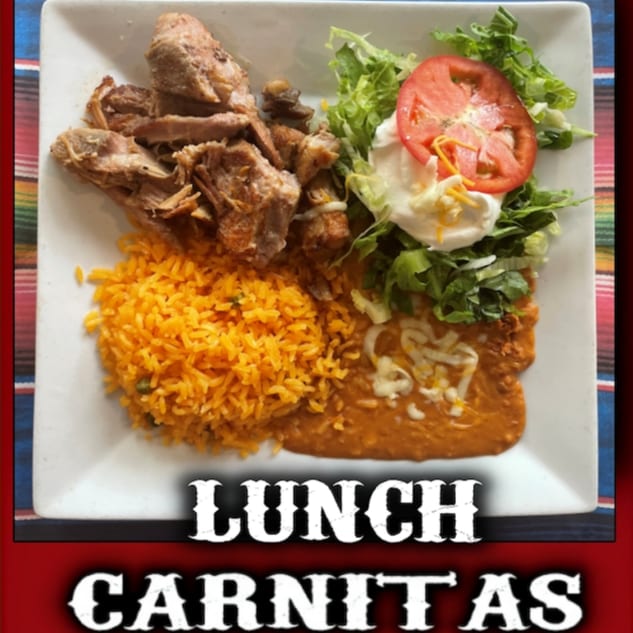 Lunch Carnitas.
