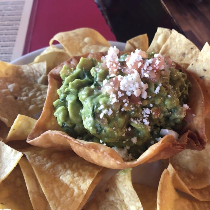 Guacamole and Chips.