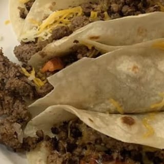 Two Ground Beef Tacos