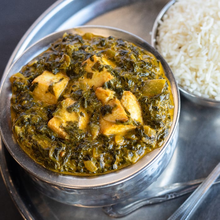 Saag Paneer.