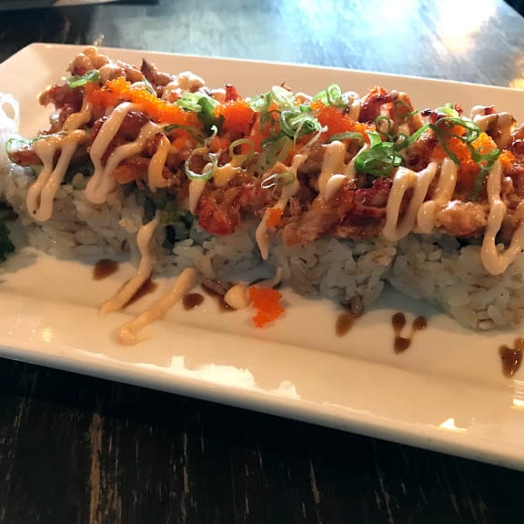 Lobster Volcano Roll.