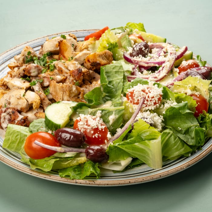 Chicken Shawarma Salad.
