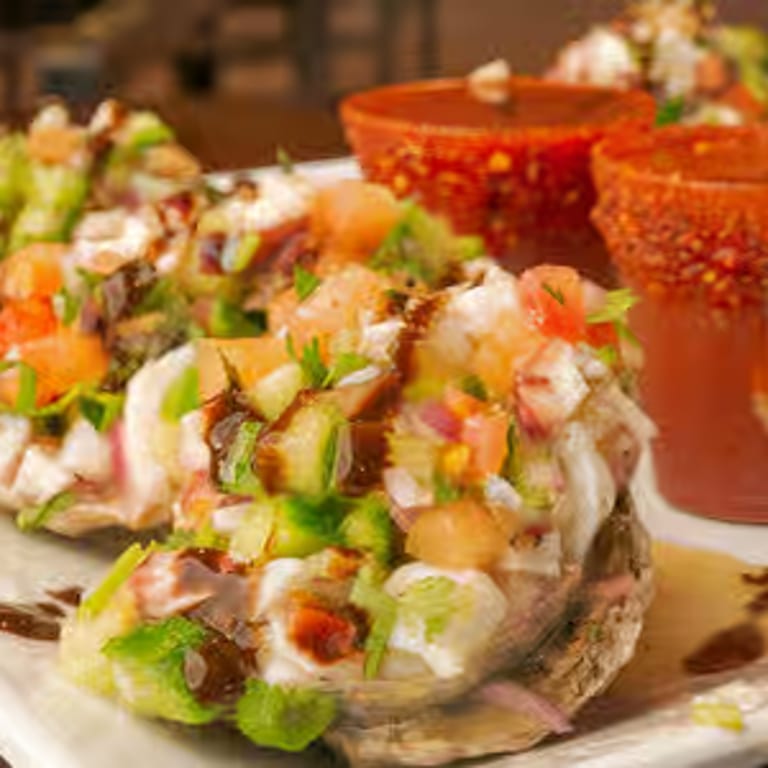 Fresh Oyster Tacos and Seafood Delights