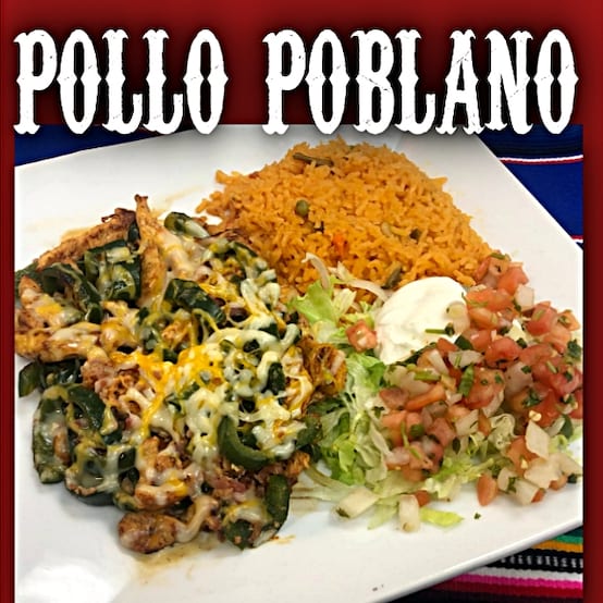 Pollo Poblano.
