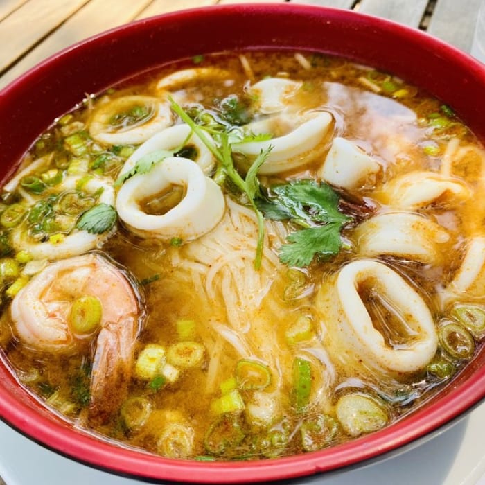 Tom Yum Noodle Soup.