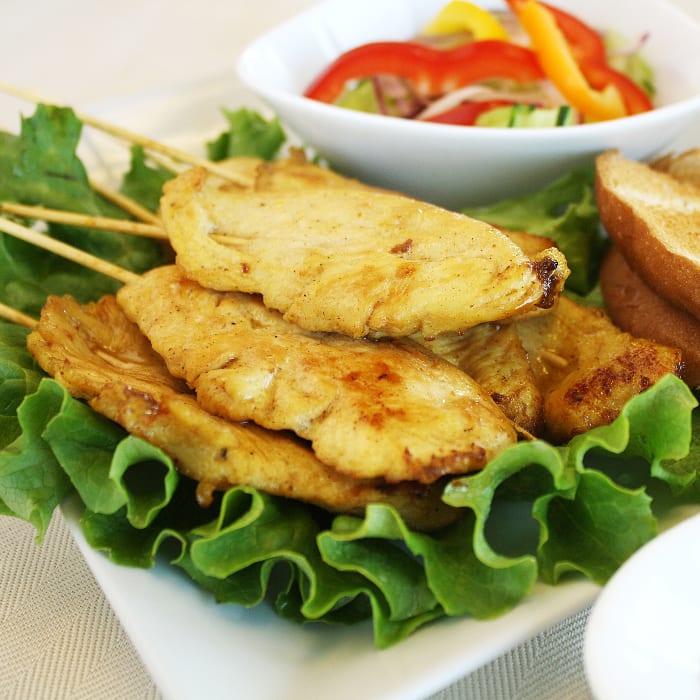 8. Thai Sate (Chicken).