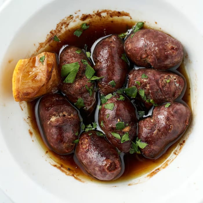 Lebanese Sausage (Makanek).