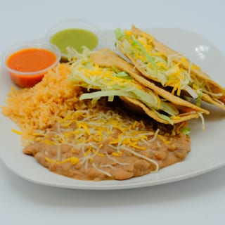 Combo # 2 Two Beef Tacos